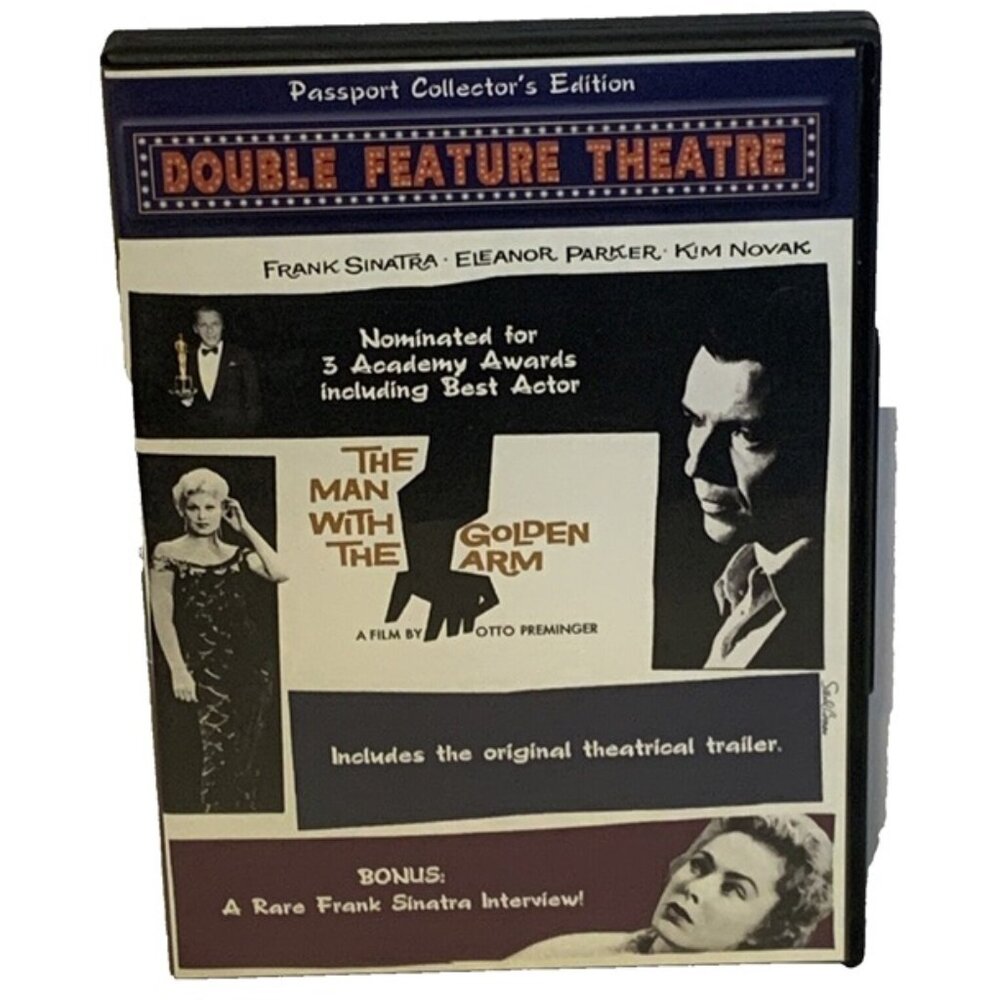 The Man with the Golden Arm / At The Movies With Frank Sinatra (DVD, 2000)
